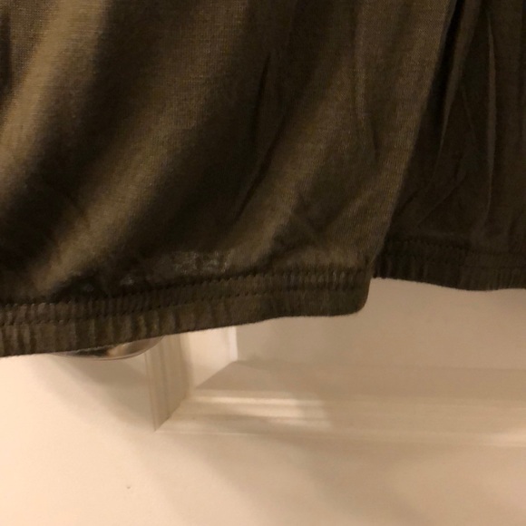 Army Green Ruffle Tank - Picture 4 of 4